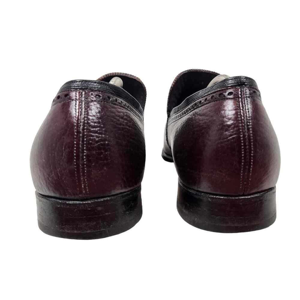 VINTAGE FREEMAN BOOTMAKERS GUILD BROWN SLIP-ONS SIZE 11C - Picture 7 of 10